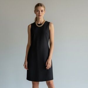 Karen Kane Black Sleeveless Stretch Shift Dress Women’s M